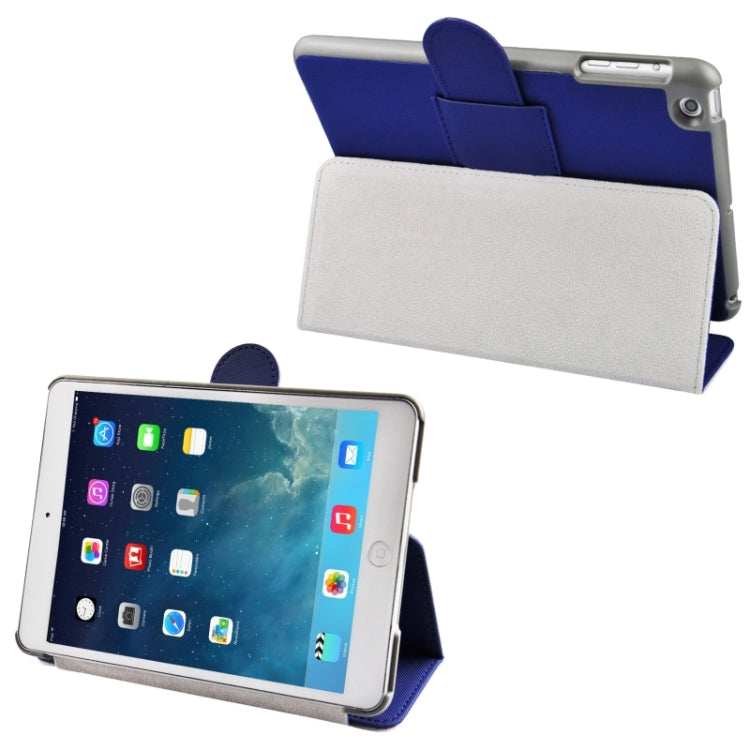 Cloth Texture Leather Case with Holder & Sleep / Wake up Function for iPad mini 1 / 2 / 3