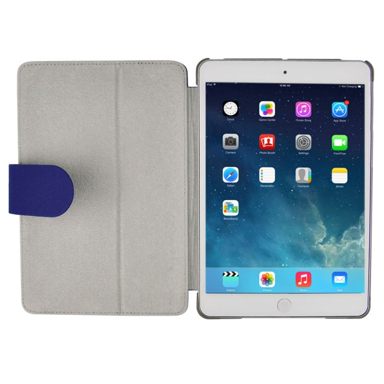 Cloth Texture Leather Case with Holder & Sleep / Wake up Function for iPad mini 1 / 2 / 3