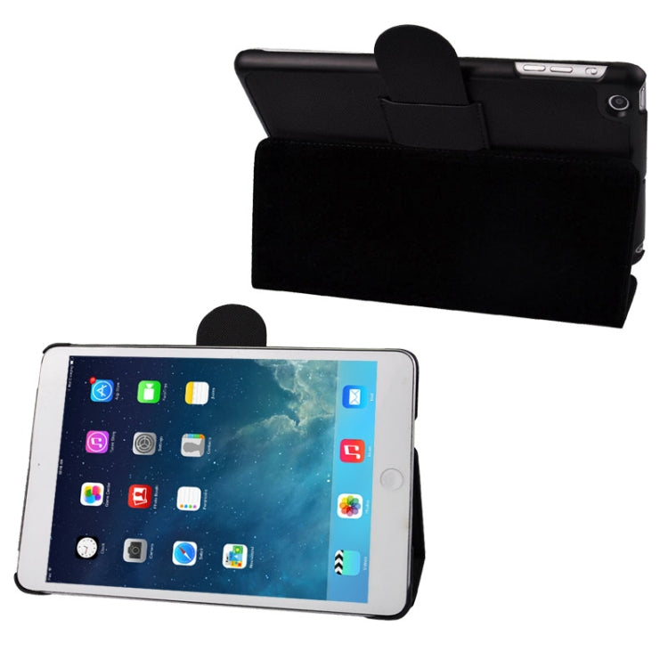 Cloth Texture Leather Case with Holder & Sleep / Wake up Function for iPad mini 1 / 2 / 3