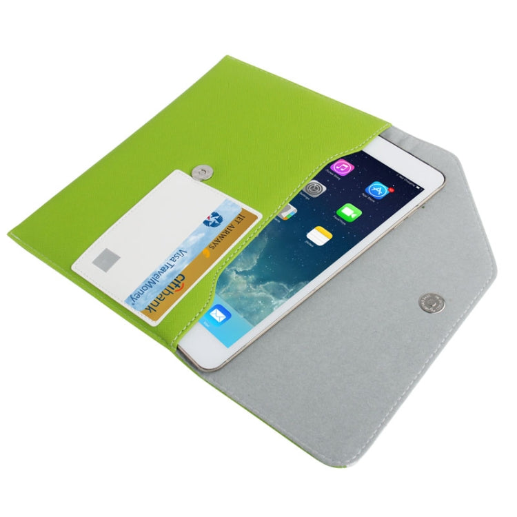 Envelope Handbag Style Cross Texture Leather Bag / Carry Bag with Credit Card Slot for iPad mini 1 / 2 / 3 / Galaxy Tab / P3100 / P3200 / T3200 / N5100