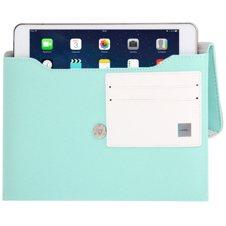 Envelope Handbag Style Cross Texture Leather Bag / Carry Bag with Credit Card Slot for iPad mini 1 / 2 / 3 / Galaxy Tab / P3100 / P3200 / T3200 / N5100