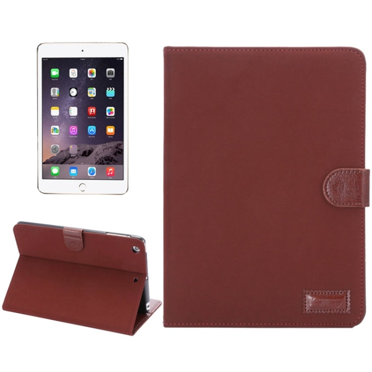 Canvas Texture Leather Case with Holder & Card Slots & Sleep Function for iPad Mini3 / Mini 2
