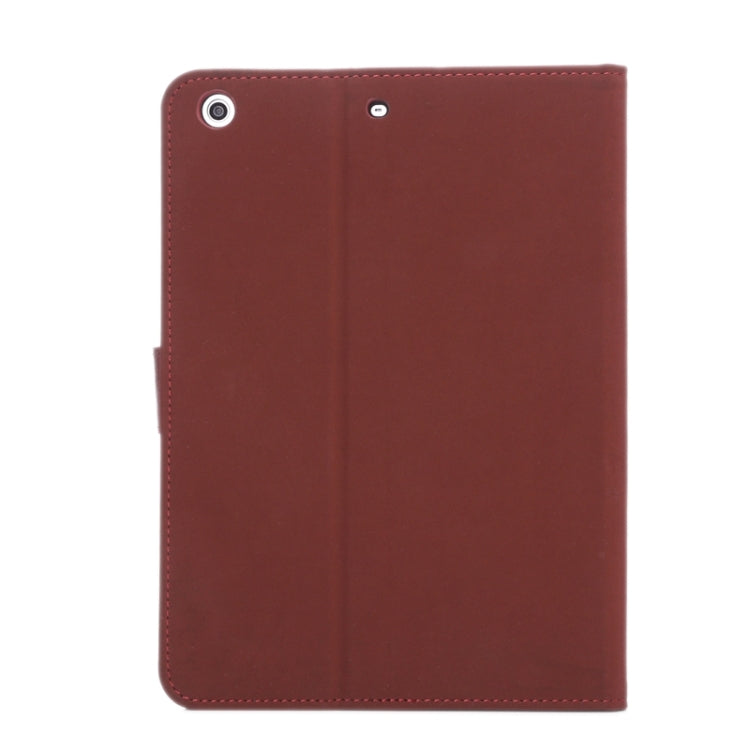 Canvas Texture Leather Case with Holder & Card Slots & Sleep Function for iPad Mini3 / Mini 2