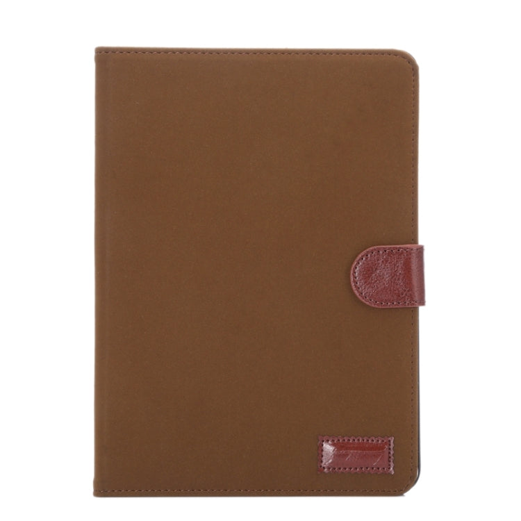 Canvas Texture Leather Case with Holder & Card Slots & Sleep Function for iPad Mini3 / Mini 2