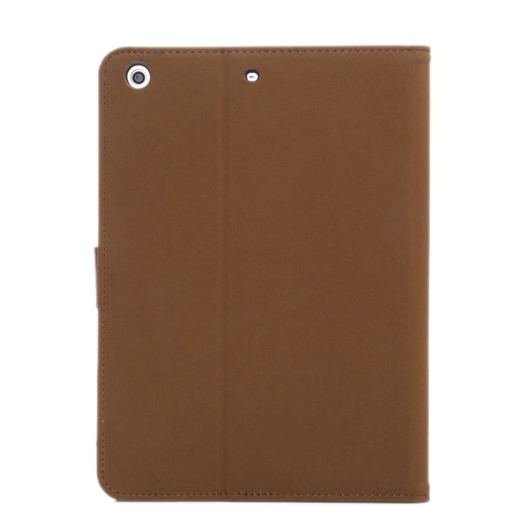 Canvas Texture Leather Case with Holder & Card Slots & Sleep Function for iPad Mini3 / Mini 2
