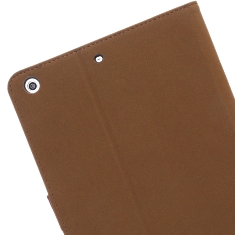 Canvas Texture Leather Case with Holder & Card Slots & Sleep Function for iPad Mini3 / Mini 2