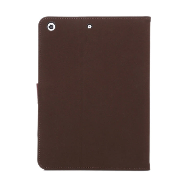 Canvas Texture Leather Case with Holder & Card Slots & Sleep Function for iPad Mini3 / Mini 2