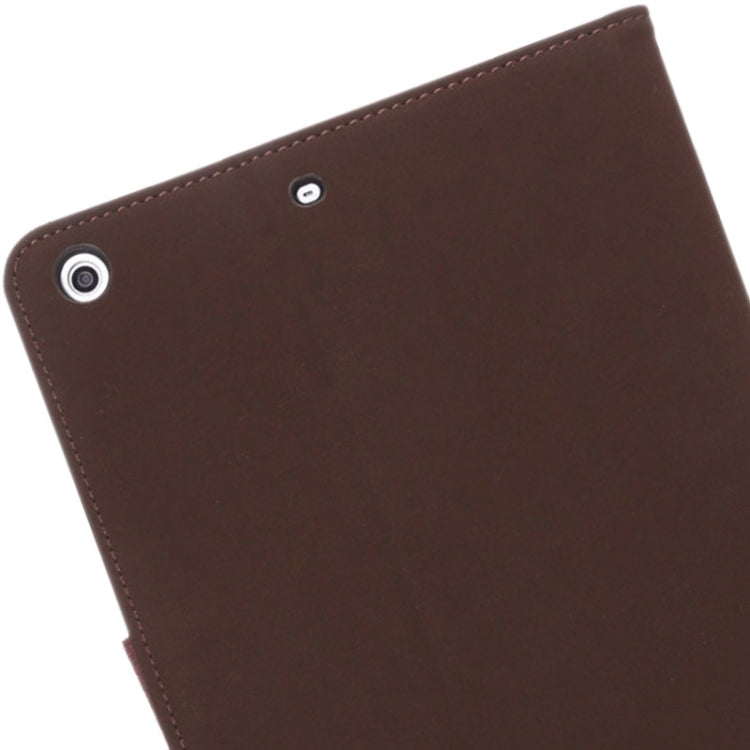 Canvas Texture Leather Case with Holder & Card Slots & Sleep Function for iPad Mini3 / Mini 2
