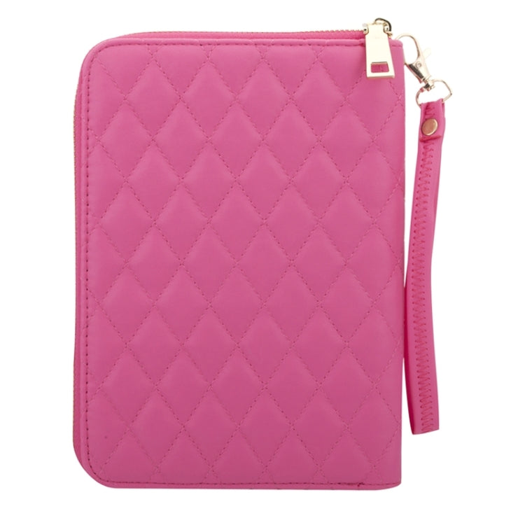 Crown Pattern & Diamond Lattice Texture Diamond Encrusted Carry Case with Holder & Card Slots & Wallet & Lanyard for iPad mini 3 / 2 / 1