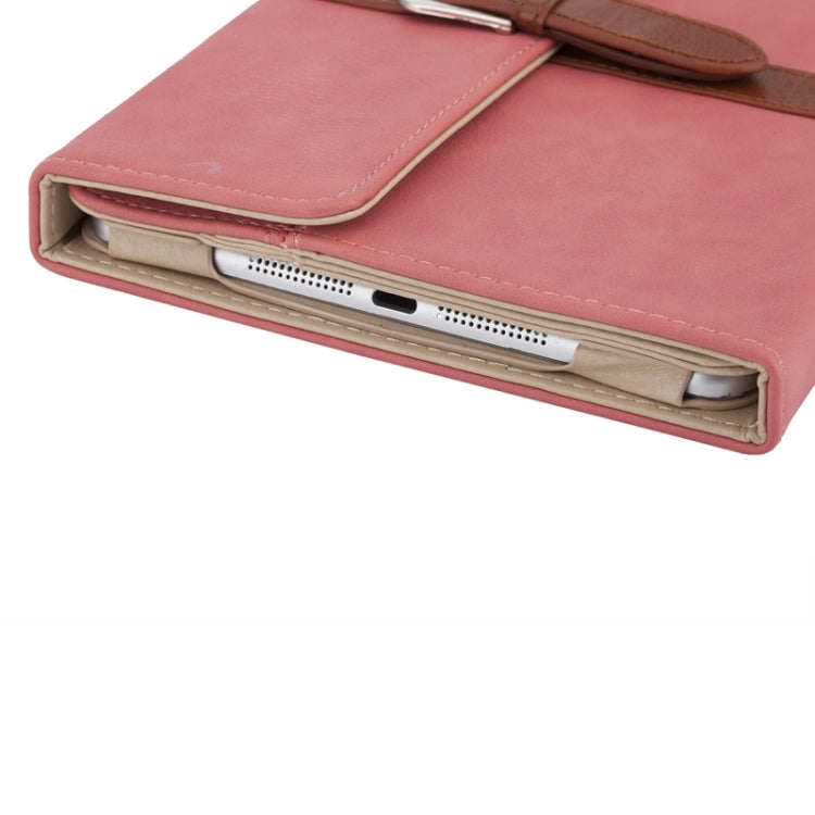 Bussiness Style Horizontal Flip Leather Case with 2-Folding Holder & Buckle for iPad mini 3 / 2 / 1