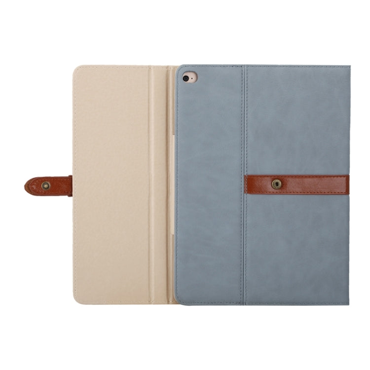 Bussiness Style Horizontal Flip Leather Case with 2-Folding Holder & Buckle for iPad mini 3 / 2 / 1
