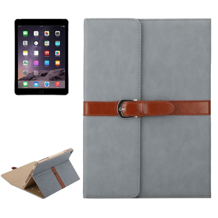 Bussiness Style Horizontal Flip Leather Case with 2-Folding Holder & Buckle for iPad mini 3 / 2 / 1