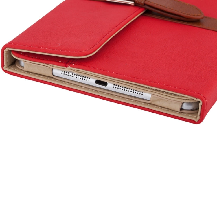 Bussiness Style Horizontal Flip Leather Case with 2-Folding Holder & Buckle for iPad mini 3 / 2 / 1