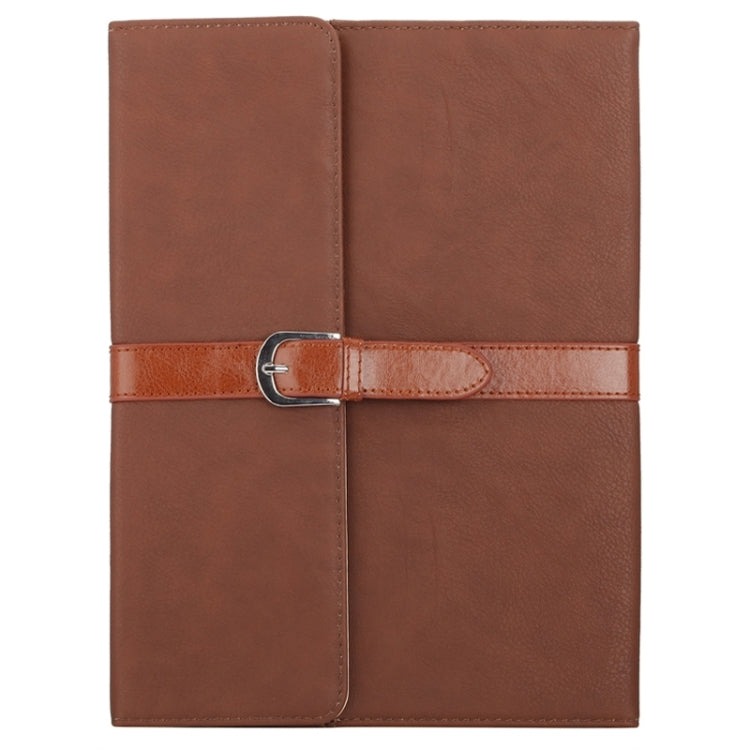 Bussiness Style Horizontal Flip Leather Case with 2-Folding Holder & Buckle for iPad mini 3 / 2 / 1