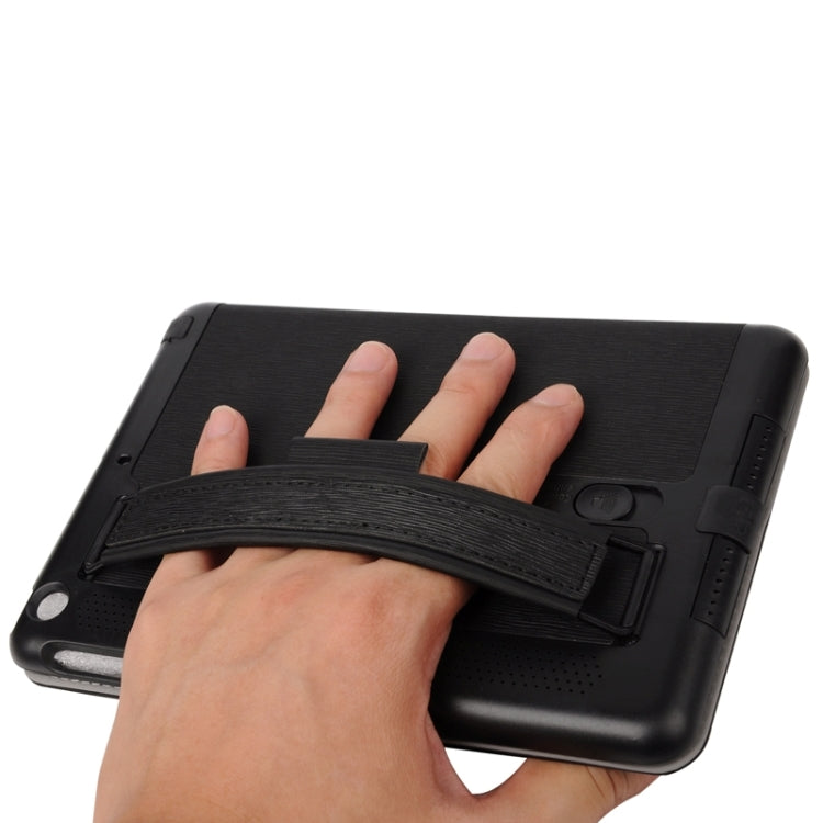 Toothpick Texture Horizontal Flip Solid Color Leather Case with Holder & Hand Strap for iPad mini 3 / 2 /1
