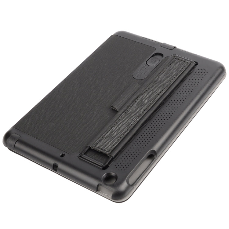 Toothpick Texture Horizontal Flip Solid Color Leather Case with Holder & Hand Strap for iPad mini 3 / 2 /1