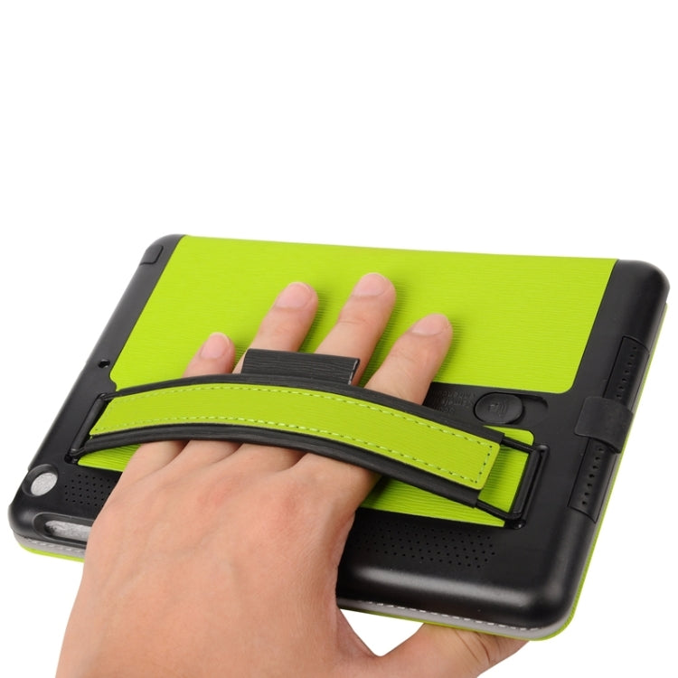 Toothpick Texture Horizontal Flip Solid Color Leather Case with Holder & Hand Strap for iPad mini 3 / 2 /1
