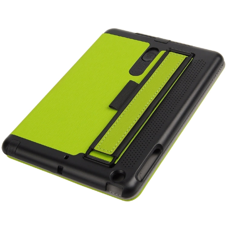 Toothpick Texture Horizontal Flip Solid Color Leather Case with Holder & Hand Strap for iPad mini 3 / 2 /1