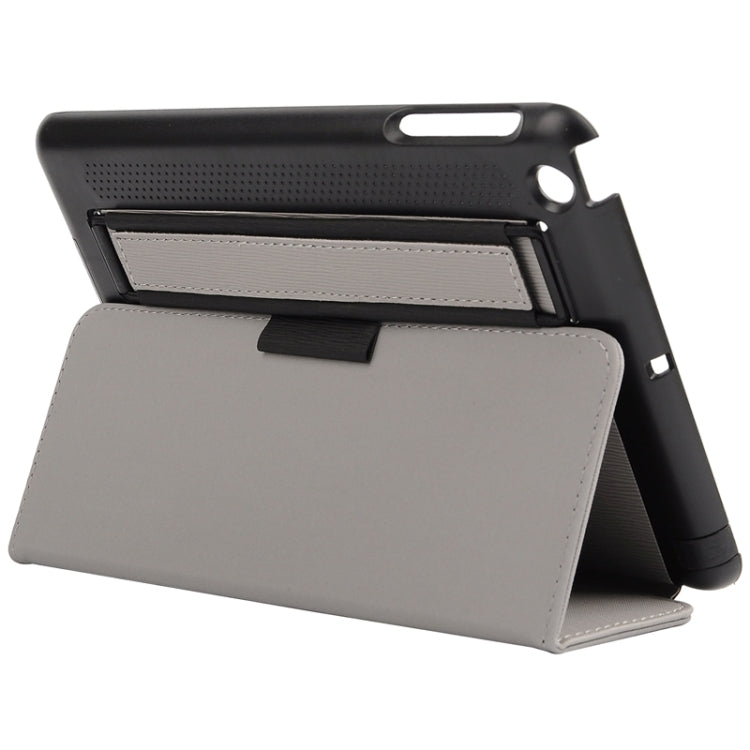 Toothpick Texture Horizontal Flip Solid Color Leather Case with Holder & Hand Strap for iPad mini 3 / 2 /1