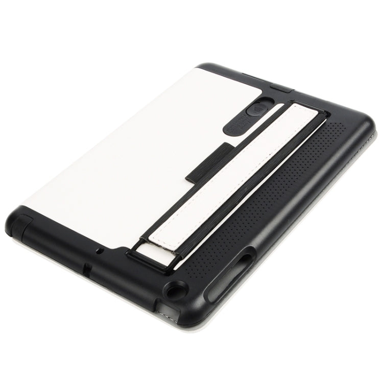 Toothpick Texture Horizontal Flip Solid Color Leather Case with Holder & Hand Strap for iPad mini 3 / 2 /1