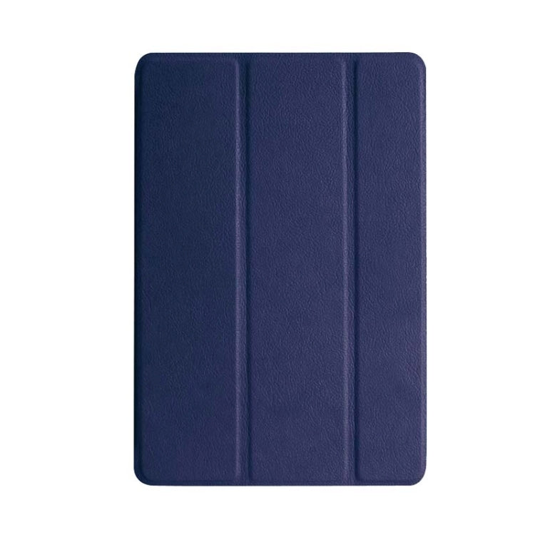 Custer Texture Horizontal Flip Smart Leather Case with 3-folding Holder for iPad Mini 4