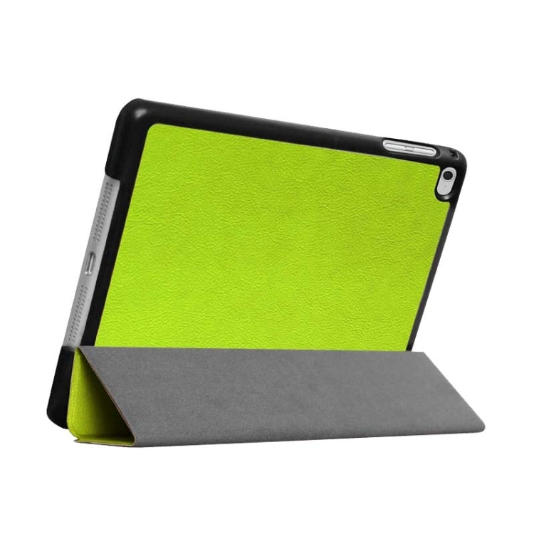 Custer Texture Horizontal Flip Smart Leather Case with 3-folding Holder for iPad Mini 4