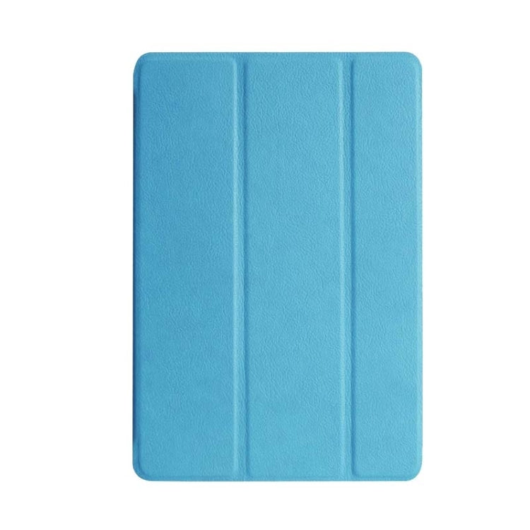 Custer Texture Horizontal Flip Smart Leather Case with 3-folding Holder for iPad Mini 4