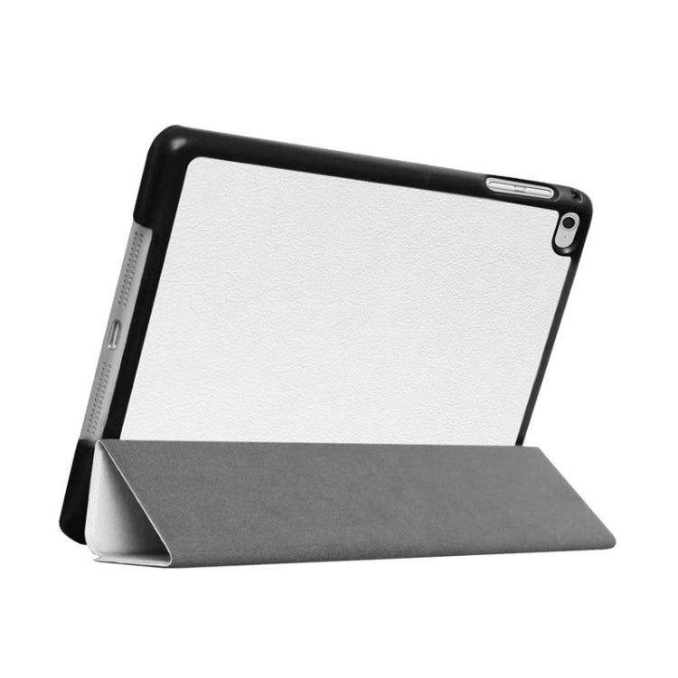 Custer Texture Horizontal Flip Smart Leather Case with 3-folding Holder for iPad Mini 4