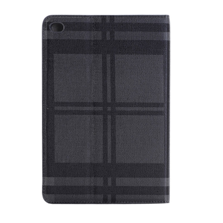 Grid Texture Horizontal Flip Smart Leather Case with Holder & Card Slots & Wallet for iPad Mini 4