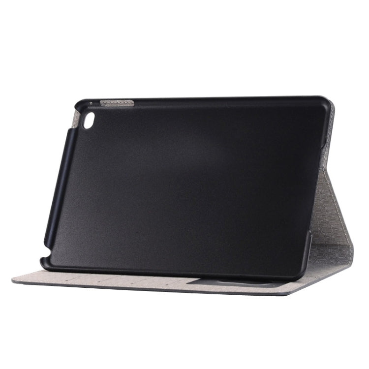 Grid Texture Horizontal Flip Smart Leather Case with Holder & Card Slots & Wallet for iPad Mini 4