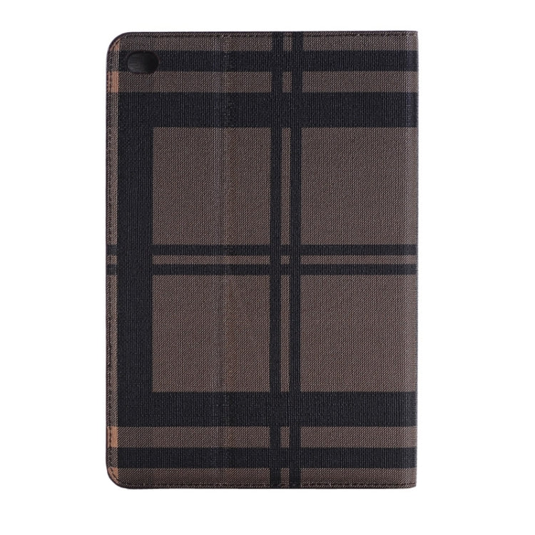 Grid Texture Horizontal Flip Smart Leather Case with Holder & Card Slots & Wallet for iPad Mini 4