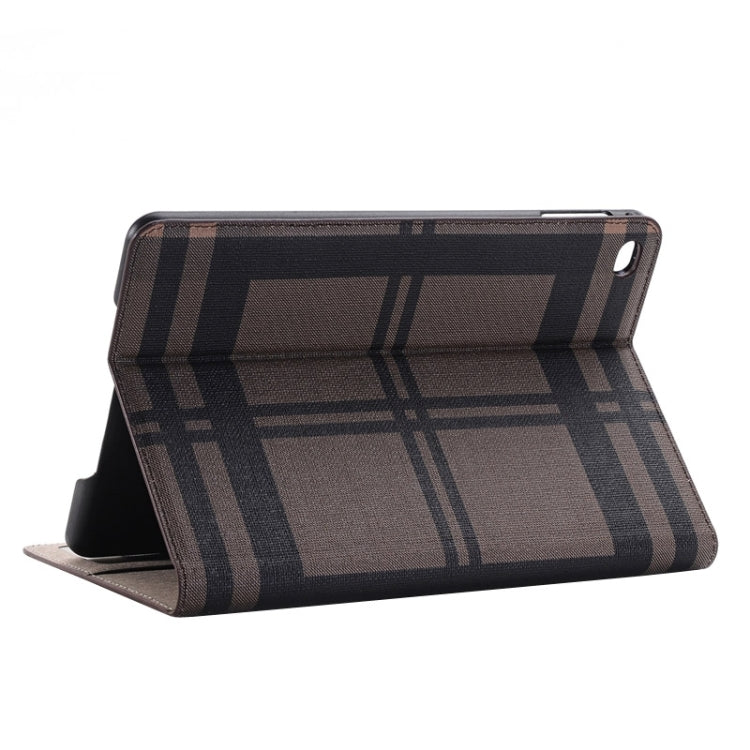 Grid Texture Horizontal Flip Smart Leather Case with Holder & Card Slots & Wallet for iPad Mini 4