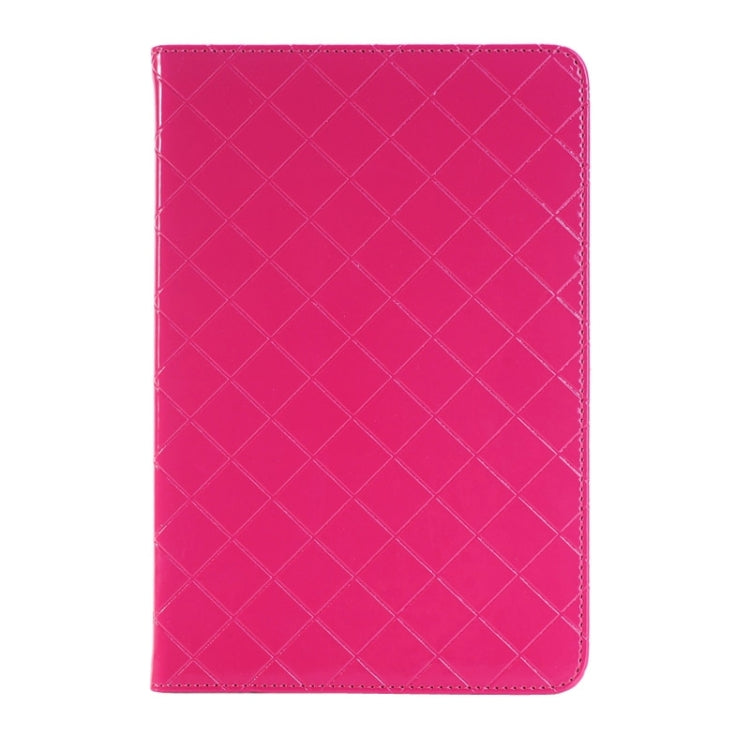 Bright Skin Grid Texture Horizontal Flip Smart Leather Case with Holder & Card Slots & Wallet for iPad Mini 4