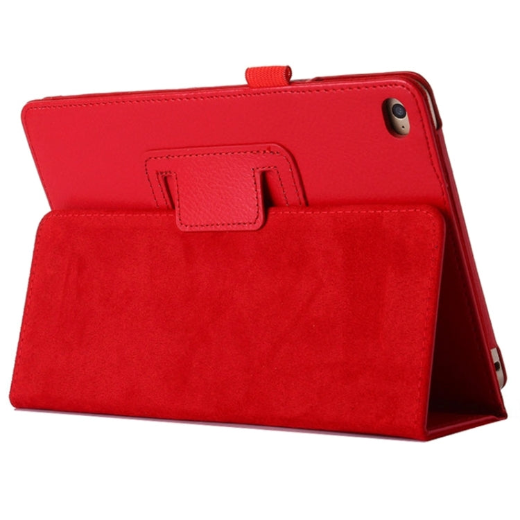 Litchi Texture Horizontal Flip PU Leather Protective Case with Holder for iPad mini 4