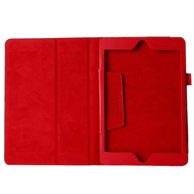 Litchi Texture Horizontal Flip PU Leather Protective Case with Holder for iPad mini 4