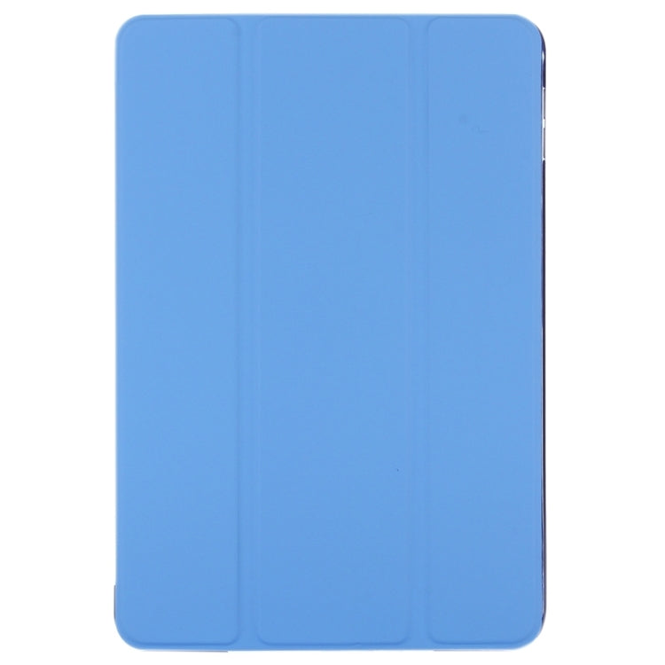 Horizontal Flip Leather Case with Three-Folding Holder & Sleep / Wake-up Function for iPad mini 4