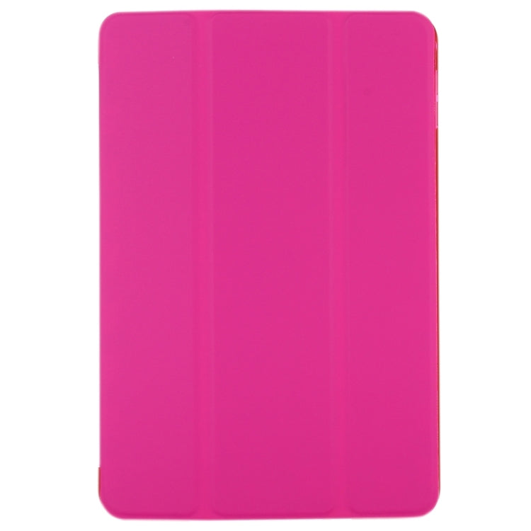 Horizontal Flip Leather Case with Three-Folding Holder & Sleep / Wake-up Function for iPad mini 4
