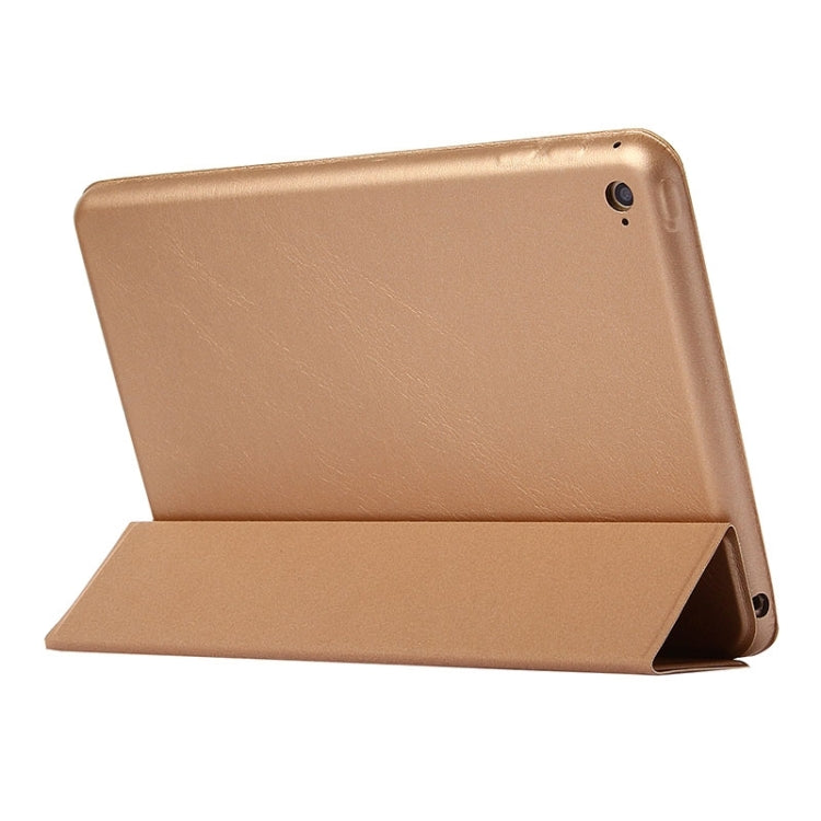 Horizontal Flip Solid Color Leather Case with Holder & Sleep / Wake-up Function for iPad mini 4