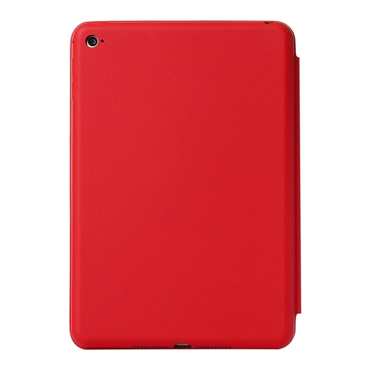 Horizontal Flip Solid Color Leather Case with Holder & Sleep / Wake-up Function for iPad mini 4