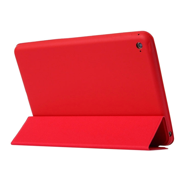 Horizontal Flip Solid Color Leather Case with Holder & Sleep / Wake-up Function for iPad mini 4