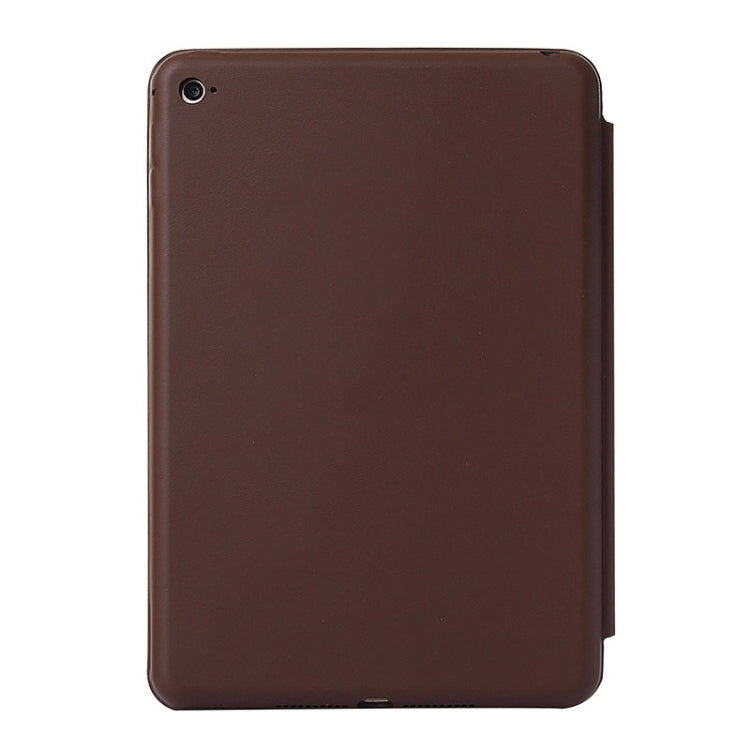Horizontal Flip Solid Color Leather Case with Holder & Sleep / Wake-up Function for iPad mini 4