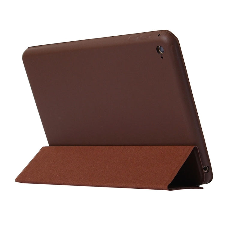 Horizontal Flip Solid Color Leather Case with Holder & Sleep / Wake-up Function for iPad mini 4