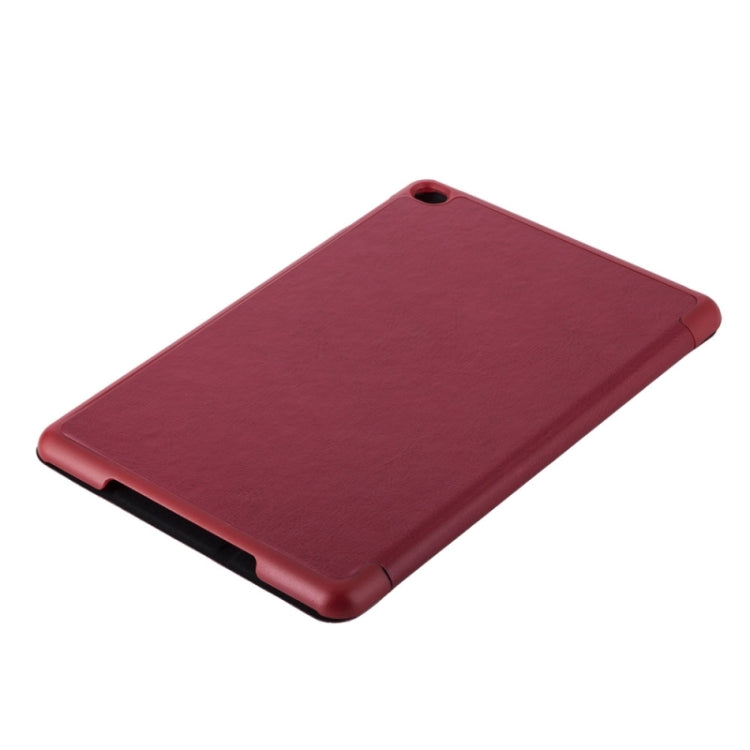 Transformers Style Crazy Horse Texture Flip Leather Case with Holder and Sleep / Wake-up Function for iPad mini 4
