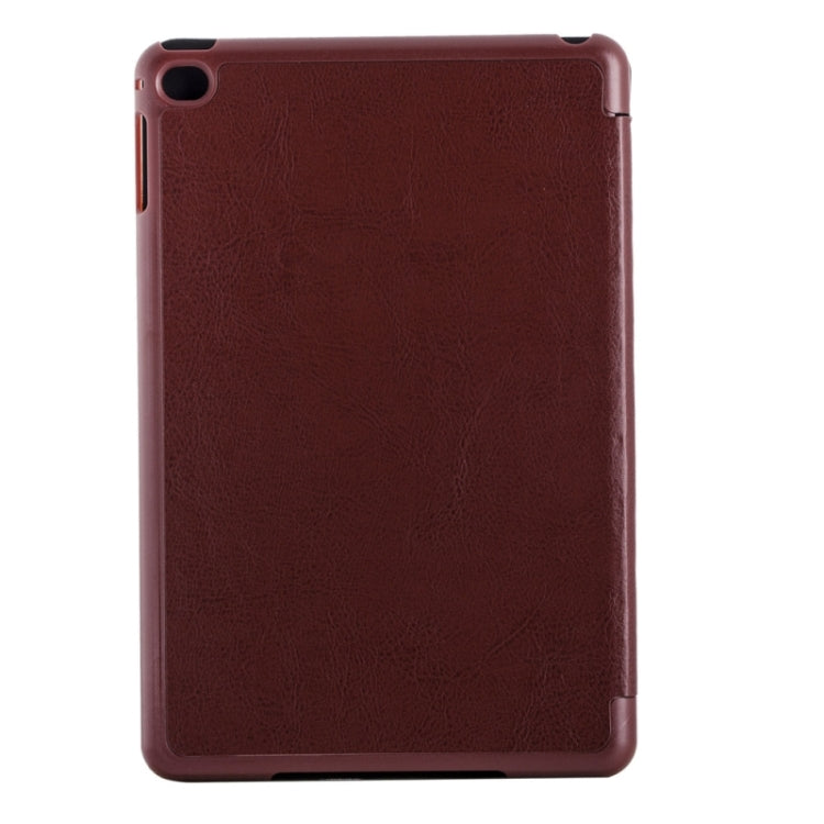Transformers Style Crazy Horse Texture Flip Leather Case with Holder and Sleep / Wake-up Function for iPad mini 4