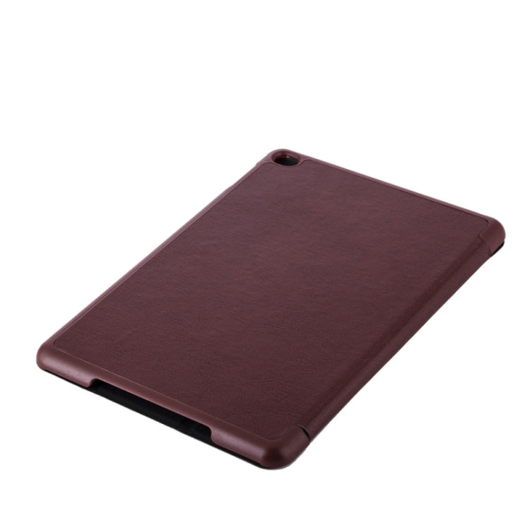 Transformers Style Crazy Horse Texture Flip Leather Case with Holder and Sleep / Wake-up Function for iPad mini 4