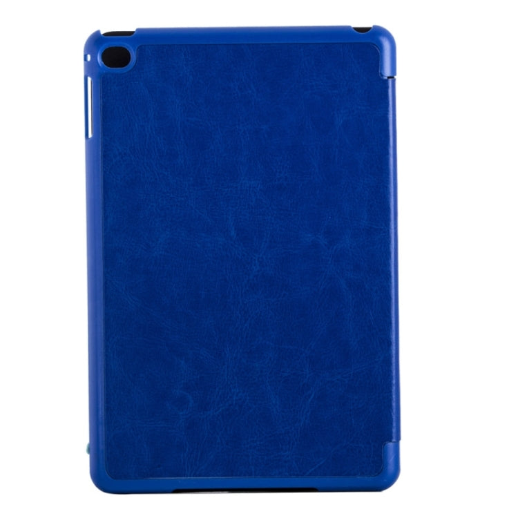 Transformers Style Crazy Horse Texture Flip Leather Case with Holder and Sleep / Wake-up Function for iPad mini 4