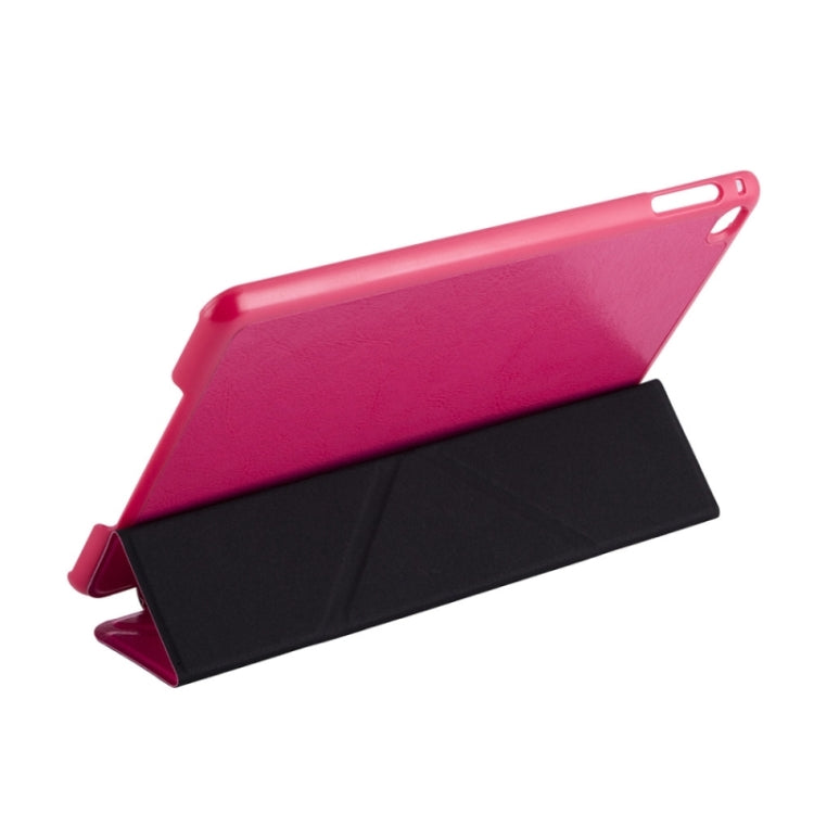 Transformers Style Crazy Horse Texture Flip Leather Case with Holder and Sleep / Wake-up Function for iPad mini 4