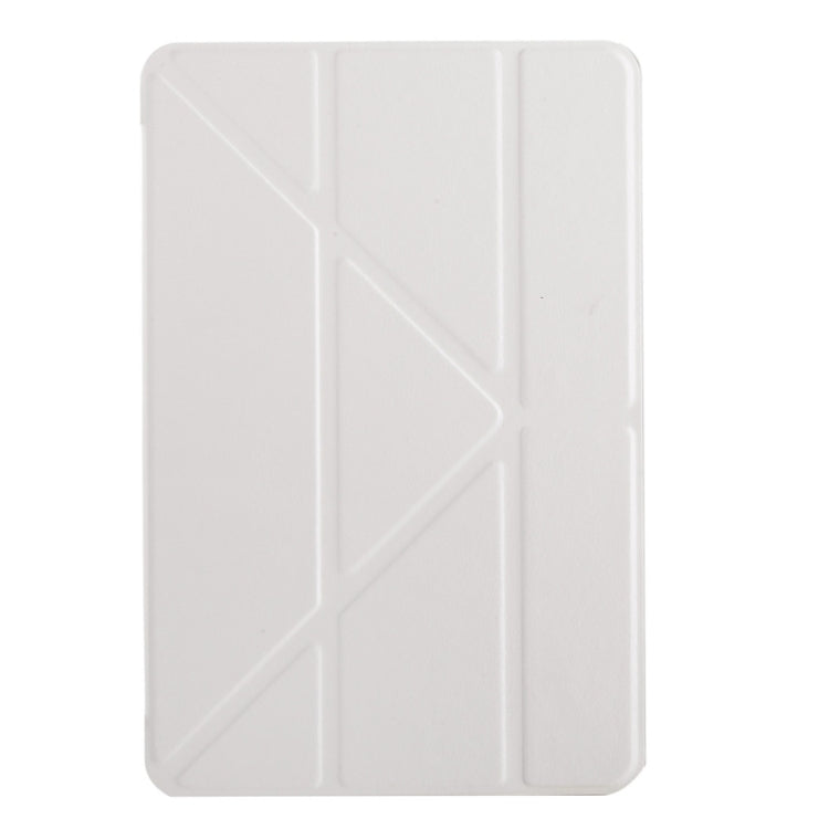 Transformers Style Crazy Horse Texture Flip Leather Case with Holder and Sleep / Wake-up Function for iPad mini 4