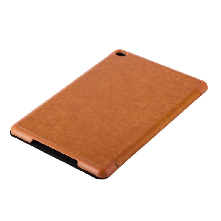 Transformers Style Crazy Horse Texture Flip Leather Case with Holder and Sleep / Wake-up Function for iPad mini 4