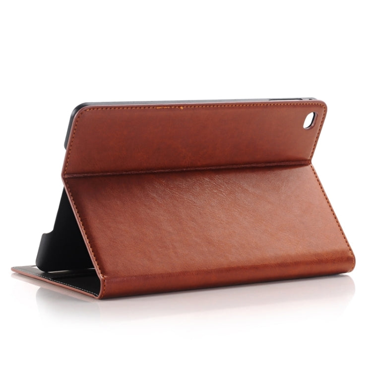 Crazy Horse Texture Horizontal Flip Smart Leather Case with Holder & Card Slots & Wallet & Sleep / Wake-up Function for iPad mini 4